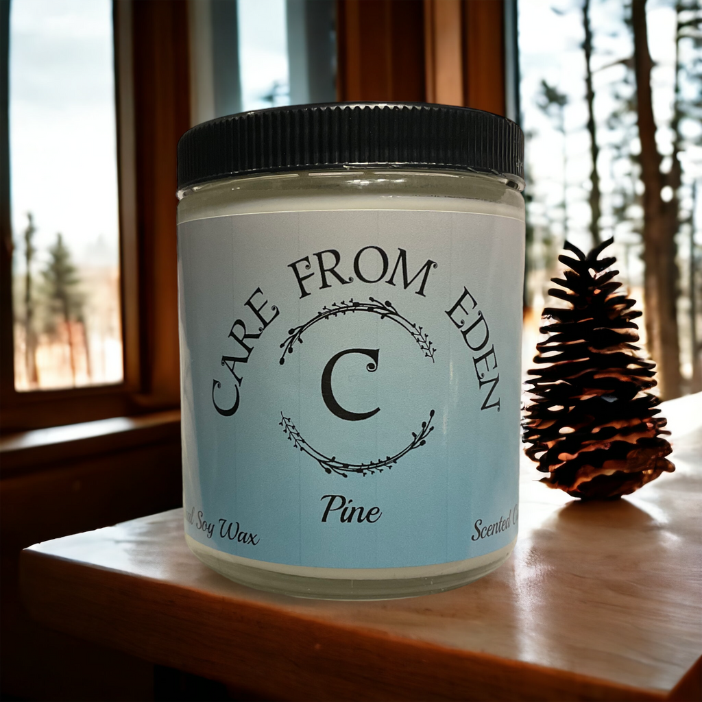 Double Wick Scented Candle: Pine :7 oz